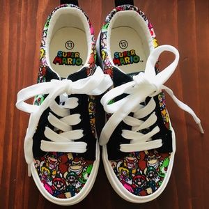Super Mario Bros Tennis Shoes